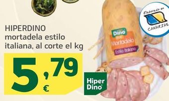 HiperDino Mortadela hiperdino oferta