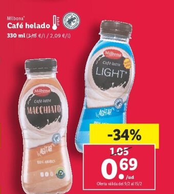 Lidl Cafe helado oferta
