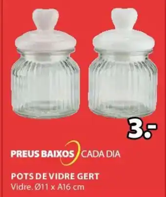 JYSK Preus Baixus Cada Dia Pots de Vidre Gert oferta