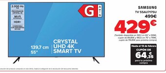 Carrefour Samsung TV 55AU7175U oferta