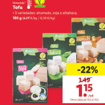 Lidl Tofu oferta