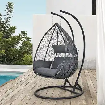 Amazon Cesta colgante capileira 2 personas sillón silla colgante hamaca con cojines máx. 250 kg uso en interiores y exteriores ja... oferta