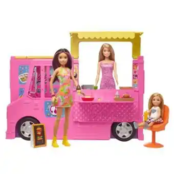 Toy Planet Barbie y sus hermanas furgoneta hamburguesería oferta