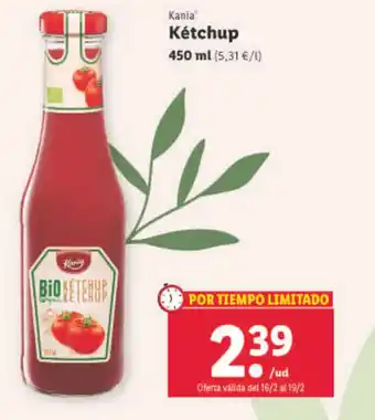 Lidl Ketchup oferta