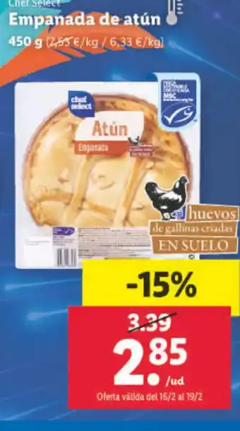 Lidl Empanada de Atún oferta