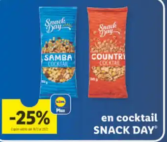 Lidl Cocktail Snack Day oferta