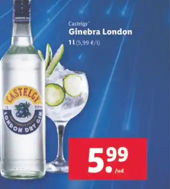 Lidl Ginebra London oferta