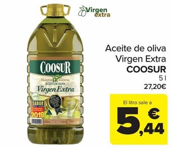 Carrefour Aceite de oliva virgen extra coosur oferta