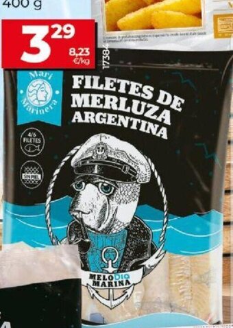 Dia Filetes de Merluza Argentina Sin Piel oferta