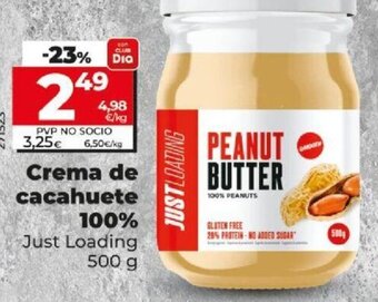 Dia Crema de Cacahuete 100% oferta