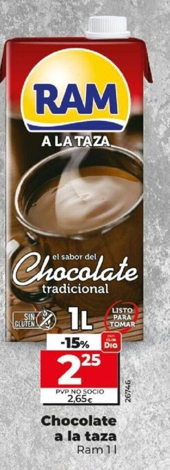 Dia Chocolate a La Taza oferta