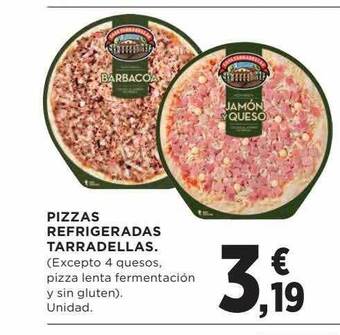 Hipercor Pizzas refrigeradas tarradellas oferta