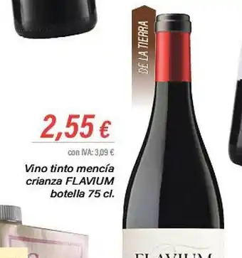 Cash Ifa Vino tinto mencía crianza flavium botella oferta