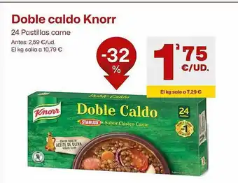 AhorraMas Doble caldo knorr oferta
