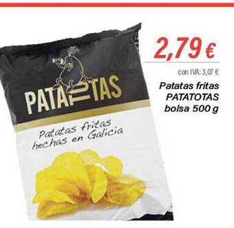 Cash Ifa Patatas fritas patatotas bolsa oferta