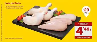 AhorraMas Lote de pollo de pechuga oferta