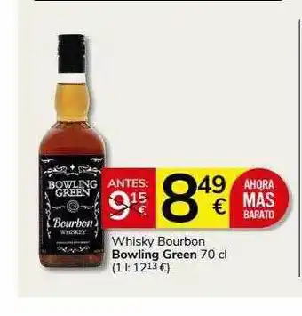 Supermercados Charter Whisky bourbon bowling green oferta