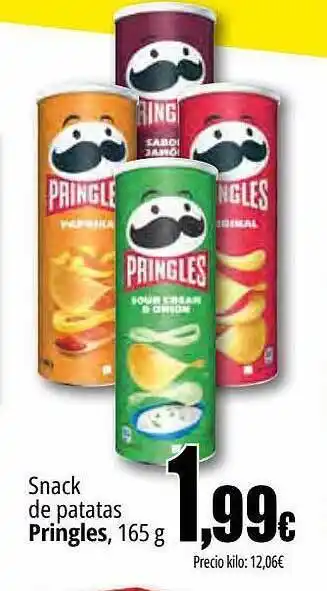 Unide Supermercados Snack de patatas pringles oferta