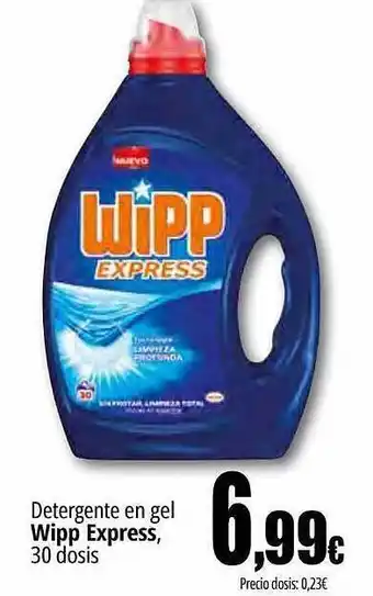 Unide Supermercados Detergente en gel wipp express oferta