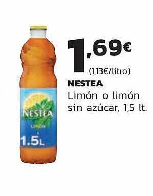 Supermercados Lupa Nestea limón o limón sin azúcar oferta