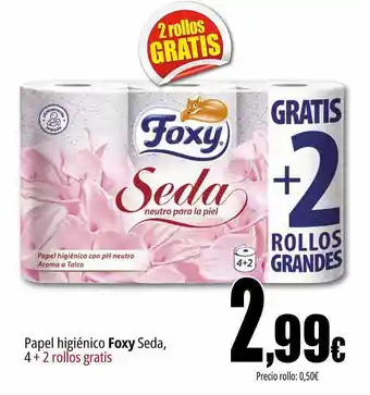 Unide Supermercados Papel higiénico foxy seda oferta