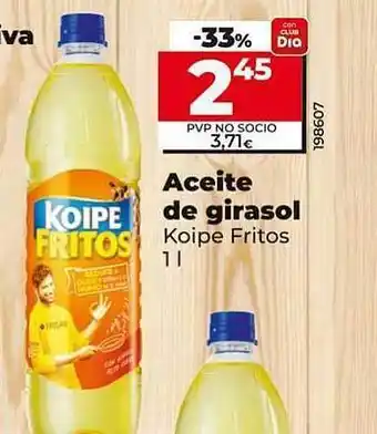 Dia Aceite de girasol koipe fritos oferta