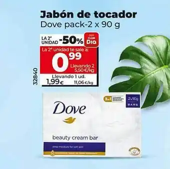 Dia Jabón de tocador dove oferta