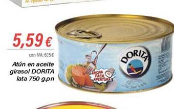 Cash Ifa Atún en aceite girasol dorita oferta