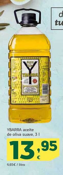 HiperDino Ybarra aceite de oliva suave oferta