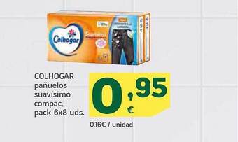 HiperDino Colhogar pañuelos suavísimo compac oferta