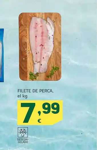 HiperDino Filete de perca oferta