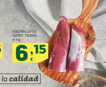 HiperDino Solomillo de cerdo tierno oferta