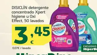 HiperDino Disiclin detergente concentrado xpert higiene u oxi effect 50 lavados oferta