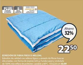 JYSK Edredón de fibra fresco meldal oferta