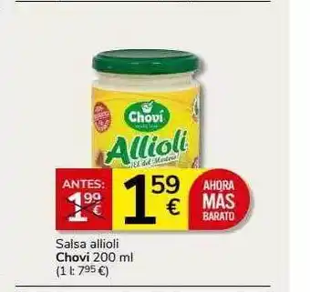 Supermercados Charter Salsa allioli chovi oferta
