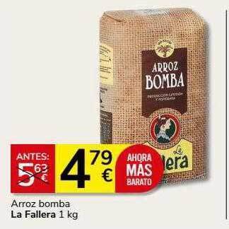 Supermercados Charter Arroz bomba la fallera oferta