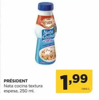 Alimerka Président nata cocina textura especa oferta