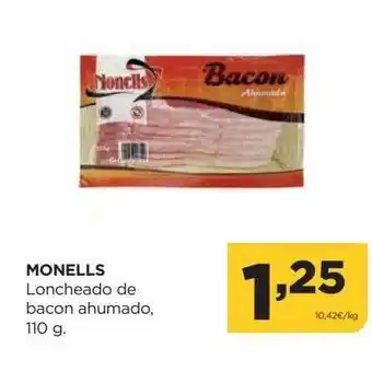 Alimerka Monells loncheado de bacon ahumado oferta