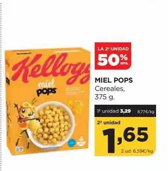 Alimerka La 2a unidad 50% dto miel pops cereales oferta