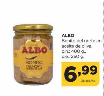 Alimerka Albo bonito del norte en aceite de oliva oferta