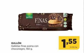 Alimerka Gullón galletas finas avena con choconegro oferta