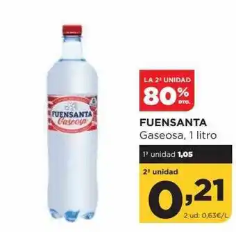 Alimerka La 2a unidad 50% dto. fuensanta gaseosa oferta