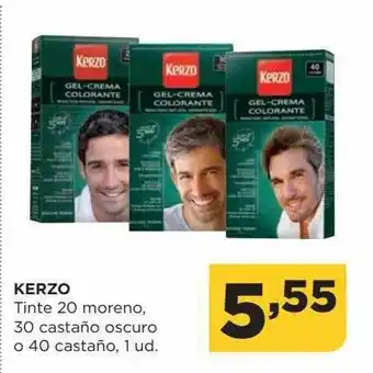 Alimerka Kerzo tinte 20 moreno, 30 castaño oscuro o 40 castaño oferta