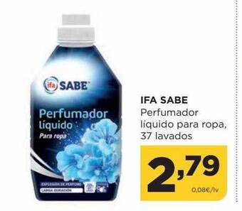 Alimerka Ifa sabe perfumador líquido para ropa 37 lavados oferta