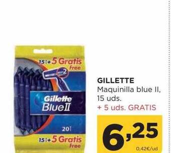 Alimerka Gillette maquinilla blue ii oferta