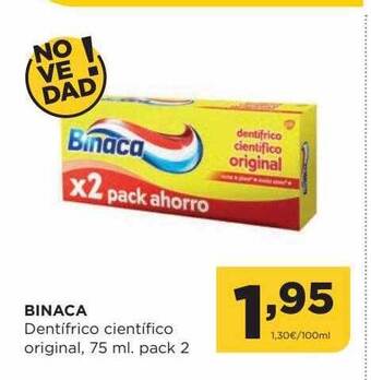 Alimerka Binaca dentifrico científico original oferta