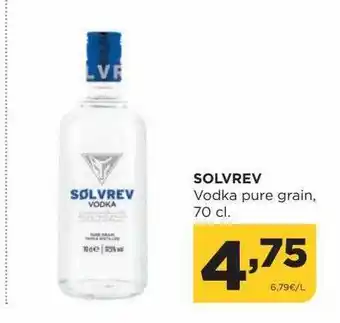 Alimerka Solvrev vodka pure grain oferta
