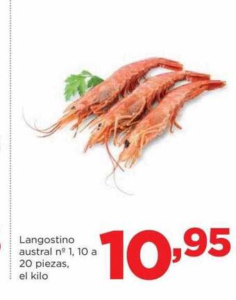 Alimerka Langostino austral n°1 10 a 20 piezas oferta