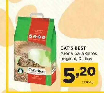 Alimerka Cat's best arena para gatos original oferta