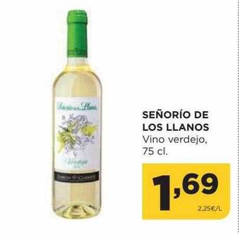 Alimerka Señorío de los llanos vino verdejo oferta